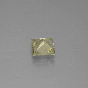 0.86캐럿 천연 그린/핑크 컬러체인지 디아스포어, 스퀘어, 5.5×5.5 mm, VS