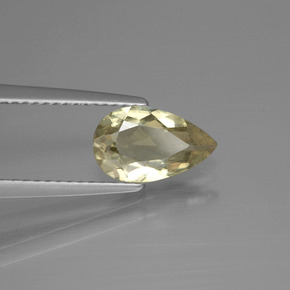 1.32캐럿 천연 그린/핑크 컬러체인지 디아스포어, 배 모양, 10.1×6.2 mm, VS