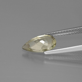 1.32캐럿 천연 그린/핑크 컬러체인지 디아스포어, 배 모양, 10.1×6.2 mm, VS