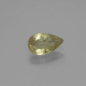 0.99캐럿 천연 그린/핑크 색상 변화 디아스포어, 배 모양, VS-SI