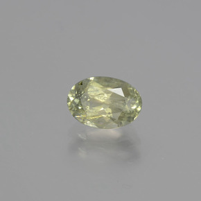 1.14캐럿 천연 그린/핑크 컬러체인지 디아스포어, 타원형 컷, 7.6×5.3 mm, SI