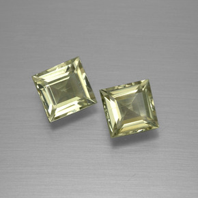 캐럿 천연 그린/핑크 컬러체인지 디아스포어 보석, 스퀘어, 5.5×5.5 mm, VS