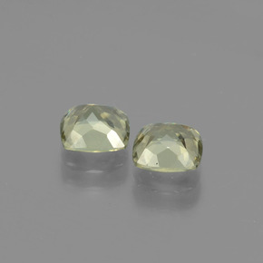 캐럿 천연 그린/핑크 컬러체인지 디아스포어 보석, 쿠션 컷, 5.7×5.5 mm, VVS-VS