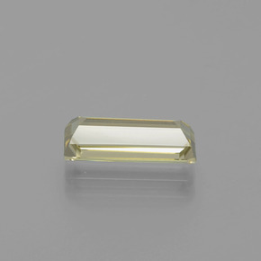 1.78캐럿 천연 옐로우 그린 컬러체인지 디아스포어, 바게트, 11×4.6 mm, VVS