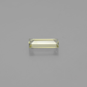 1.32캐럿 천연 라이트 옐로우 컬러체인지 디아스포어, 바게트, 10.4×4.6 mm, VVS