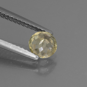 0.59캐럿 천연 그린/핑크 컬러체인지 디아스포어, 라운드 컷, 5.30 mm, VS-SI