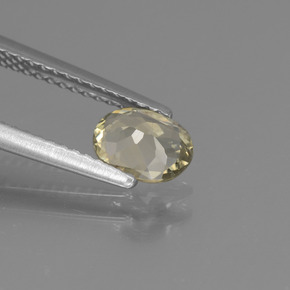 0.65캐럿 천연 그린/핑크 컬러체인지 디아스포어, 타원형 컷, 6.5×5 mm, VVS-VS