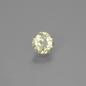 0.53캐럿 천연 그린/핑크 색상 변화 디아스포어, 라운드 컷, VS