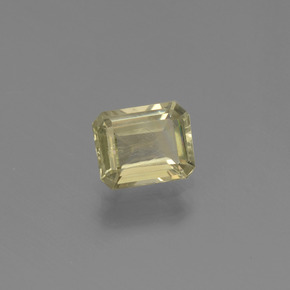 1.17캐럿 천연 그린/핑크 컬러체인지 디아스포어, 에메랄드 컷, 7×5.6 mm, VS