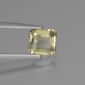 0.99캐럿 천연 그린/핑크 컬러체인지 디아스포어, 에메랄드 컷, 6×5.5 mm, VVS-VS
