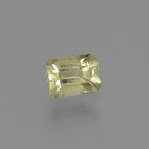 1.01캐럿 천연 그린/핑크 컬러체인지 디아스포어, 에메랄드 컷, 6.5×4.8 mm, VS