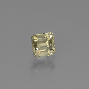0.71캐럿 천연 그린에서 핑크 컬러체인지 디아스포어, 에메랄드 컷, 4.8×4.6 mm, VS