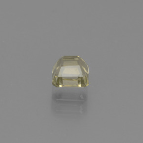 0.71캐럿 천연 그린에서 핑크 컬러체인지 디아스포어, 에메랄드 컷, 4.8×4.6 mm, VS