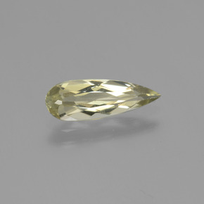 1.37캐럿 천연 그린에서 핑크 컬러체인지 디아스포어, 배 모양, 13.2×4.6 mm, VVS
