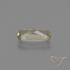0.85캐럿 천연 옐로우 베이지 색상 변화 디아스포어, 방석, VVS-VS