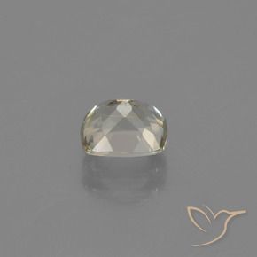 0.99캐럿 천연 매우 밝은 노란색 색상 변화 디아스포어, 방석, VVS-VS