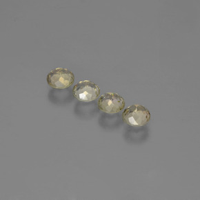 캐럿 천연 그린/핑크 색상 변화 디아스포어 보석, 라운드 컷, VVS-VS