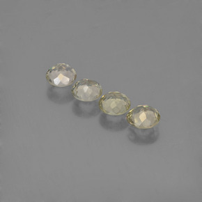 1.74캐럿 천연 매우 연한 옐로우 컬러체인지 디아스포어 보석, 라운드 컷, 4.78 mm, VVS-VS
