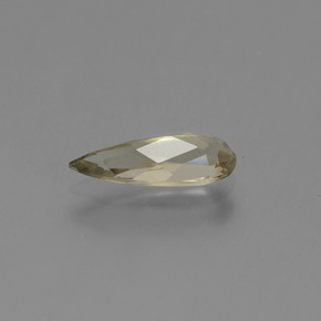 1.36캐럿 천연 미디엄 옐로우 컬러체인지 디아스포어, 배 모양, 12×4.7 mm, VVS-VS