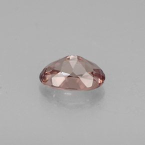0.59캐럿 천연 핑크빛 로즈에서 레드 핑크 컬러체인지 가넷, 타원형 컷, 5.9×4.1 mm, VS