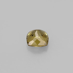0.83캐럿 천연 녹갈색에서 레드핑크 컬러체인지 가넷, 쿠션 컷, 5.1×5.1 mm, VS