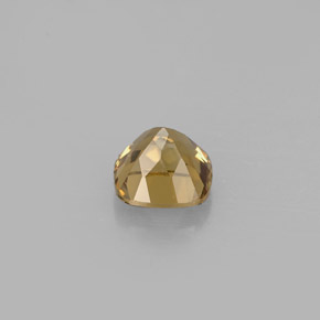0.83캐럿 천연 녹갈색에서 레드핑크 컬러체인지 가넷, 쿠션 컷, 5.1×5.1 mm, VS