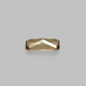 1.28캐럿 천연 녹갈색에서 레드핑크 컬러체인지 가넷, 에메랄드 컷, 9.1×4.5 mm, VVS-VS