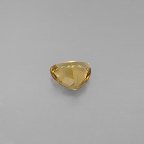 0.77캐럿 천연 골든 브라운에서 오렌지 컬러체인지 가넷, 트릴리언, 5.9×5.9 mm, VS