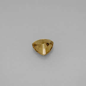0.68캐럿 천연 골든 브라운에서 오렌지 컬러체인지 가넷, 트릴리언, 5.4×5.3 mm, VVS-VS