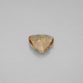 0.74캐럿 천연 골든 브라운에서 핑크 컬러체인지 가넷, 트릴리언, 5.8×5.7 mm, VVS-VS