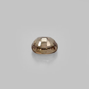 1.12캐럿 천연 골든 브라운에서 핑크 컬러체인지 가넷, 타원형 컷, 6.2×4.7 mm, VS