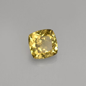 0.76캐럿 천연 녹갈색에서 오렌지 컬러체인지 가넷, 쿠션 컷, 5.2×5.2 mm, VS