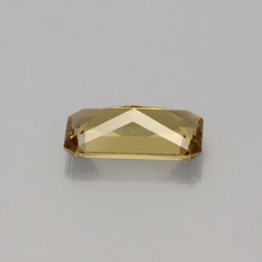 0.66캐럿 천연 그린 브라운에서 레드 핑크 색상 변경 가넷, 에메랄드 컷, VVS-VS