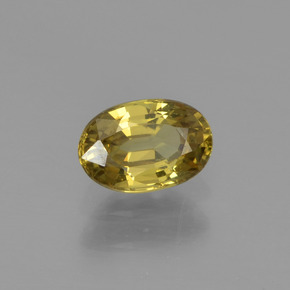 0.66캐럿 천연 그린에서 오렌지 컬러체인지 가넷, 타원형 컷, 6×4 mm, VVS-VS