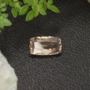 1.20캐럿 천연 갈색빛 로즈에서 레드 컬러체인지 가넷, 쿠션 컷, 8.6×5 mm, VVS-VS