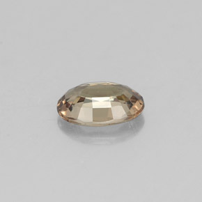 0.53캐럿 천연 그린에서 레드핑크 컬러체인지 가넷, 타원형 컷, 6×4.1 mm, VVS