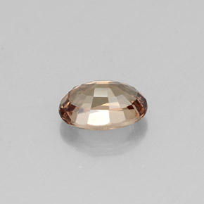 0.70캐럿 천연 그린에서 레드핑크 컬러체인지 가넷, 타원형 컷, 6×4.2 mm, VVS