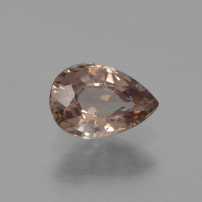 0.48캐럿 천연 골드 컬러체인지 가넷, 배 모양, 5.9×4 mm, VVS-VS