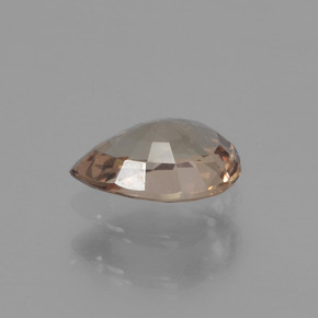 0.48캐럿 천연 골드 컬러체인지 가넷, 배 모양, 5.9×4 mm, VVS-VS