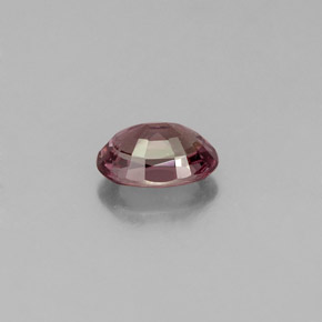 0.62캐럿 천연 퍼플에서 레드 핑크 컬러체인지 가넷, 타원형 컷, 5.9×4.1 mm, VVS-VS