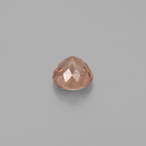 0.58캐럿 천연 핑크빛 로즈에서 오렌지 컬러체인지 가넷, 라운드 컷, 4.54 mm, VS-SI