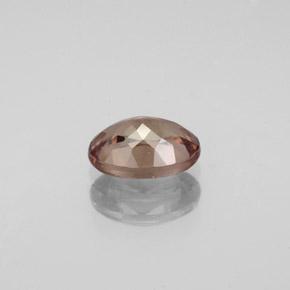 1.10캐럿 천연 미디엄 브라운 컬러체인지 가넷, 타원형 컷, 7.2×5.1 mm, VS