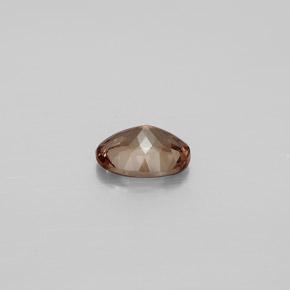 1.57캐럿 천연 피칸 브라운 컬러체인지 가넷, 타원형 컷, 8.1×6.1 mm, VS