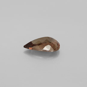 2.01캐럿 천연 골든 브라운에서 오렌지 색상 변경 가넷, 배 모양, VS