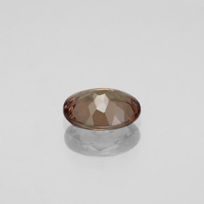 1.41캐럿 천연 라이트 브라운 컬러체인지 가넷, 타원형 컷, 7.9×6 mm, VS