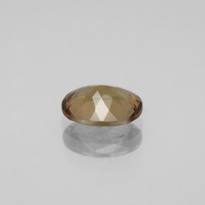 1.55캐럿 천연 골든 브라운에서 오렌지 색상 변경 가넷, 타원형 컷, VS