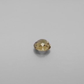 0.51캐럿 천연 골든 브라운에서 오렌지 색상 변경 가넷, 라운드 컷, VS