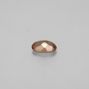 0.55캐럿 천연 갈색빛 로즈에서 레드 컬러체인지 가넷, 타원형 컷, 5.9×3.9 mm, VS