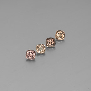 1.83캐럿 천연 골든 브라운에서 오렌지 색상 변경 가넷 보석, 쿠션 컷, VS