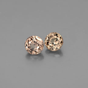 캐럿 천연 골든 그린에서 오렌지로 색상 변경 가넷 보석, 라운드 컷, VVS-VS